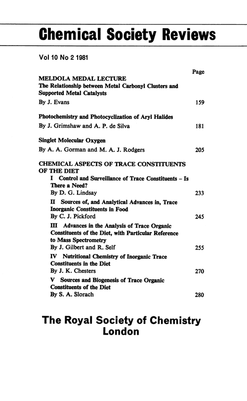 Contents pages