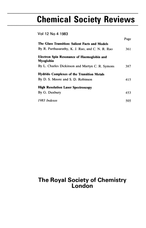 Contents pages