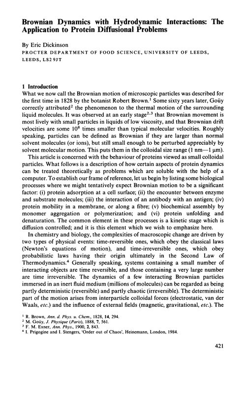 Brownian dynamic with hydrodynamic interactions: the application to protein diffusional problems