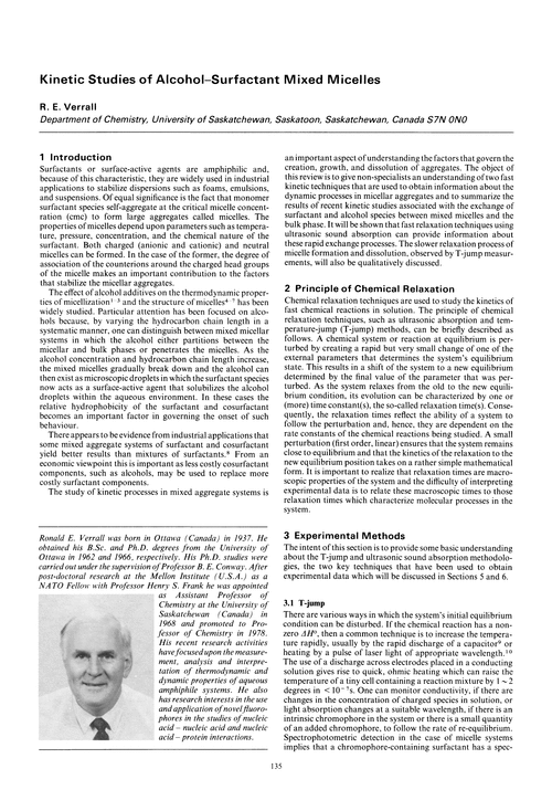 Kinetics studies of alcohol–surfactant mixed micelles