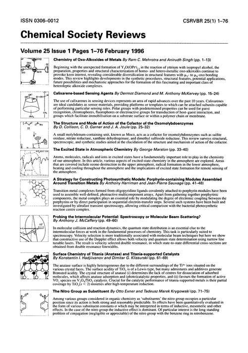 Contents pages