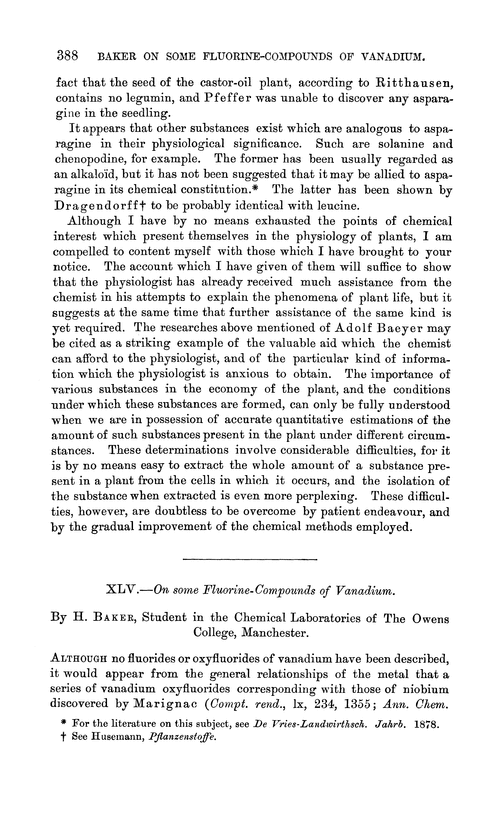 XLV.—On some fluorine-compounds of vanadium