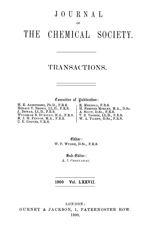 Contents pages