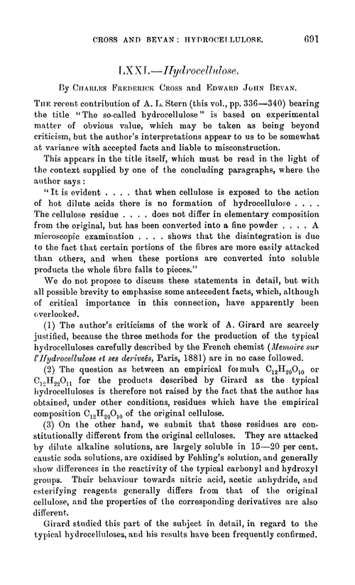 LXXI.—Hydrocellulose