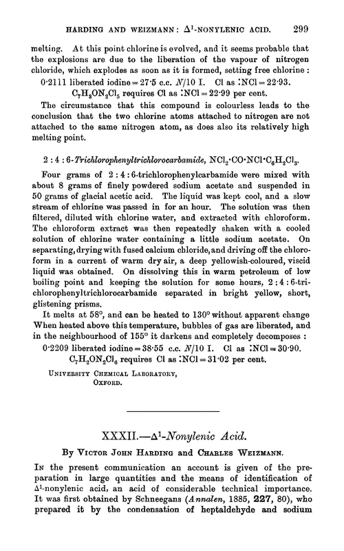 XXXII.—Δ1-Nonylenic acid