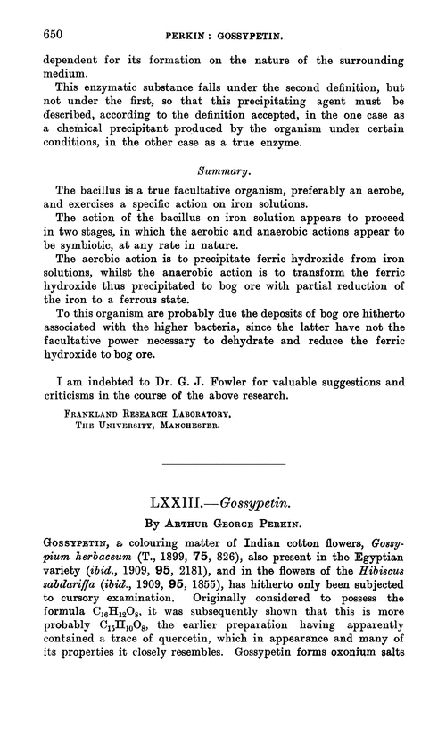 LXXIII.—Gossypetin