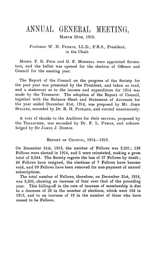 Annual General Meeting