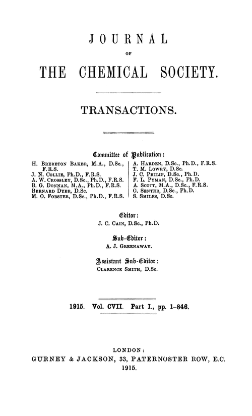 Contents pages