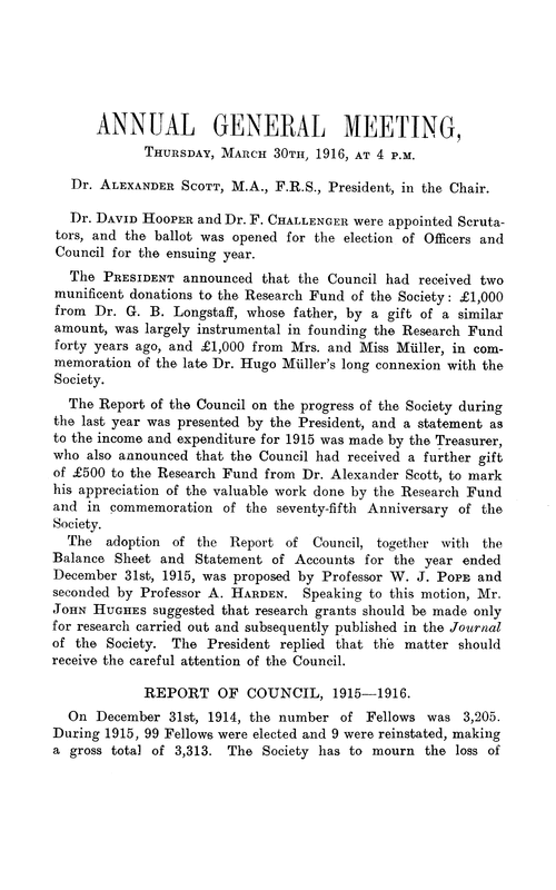 Annual General Meeting