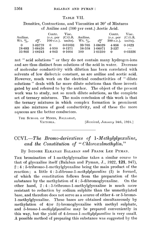 CCVI.—The bromo-derivatives of 1-methylglyoxaline, and the constitution of “chloroxalmethylin.”