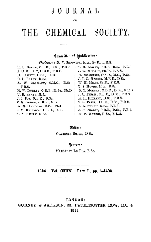 Contents pages