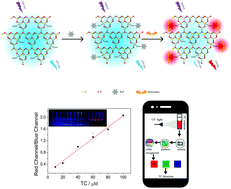 Graphical abstract: A ratiometric nanoprobe based on carboxylated graphitic carbon nitride nanosheets and Eu3+ for the detection of tetracyclines