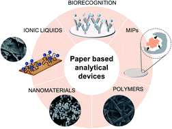 Graphical abstract: Paper-based sorptive phases for microextraction and sensing