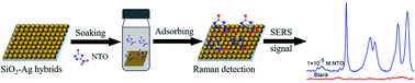 Graphical abstract: Flexible porous aerogels decorated with Ag nanoparticles as an effective SERS substrate for label-free trace explosives detection