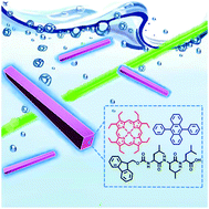 Graphical abstract: Peptide assembly assisted triplet–triplet annihilation photon upconversion in non-deoxygenated water