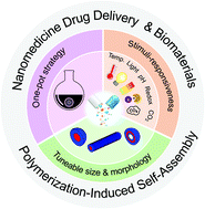 Graphical abstract: Polymerisation-induced self-assembly (PISA) as a straightforward formulation strategy for stimuli-responsive drug delivery systems and biomaterials: recent advances