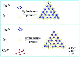 Graphical abstract: The surface engineering of ReS2 with cobalt for efficient performance in hydrogen evolution under both acid and alkaline conditions