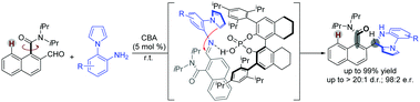 Graphical abstract: Chiral Brønsted acid-catalyzed dynamic kinetic resolution of atropisomeric ortho-formyl naphthamides