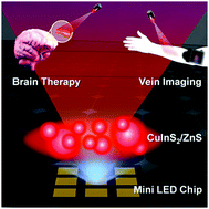 Graphical abstract: Ultra-broadband near-infrared emission CuInS2/ZnS quantum dots with high power efficiency and stability for the theranostic applications of mini light-emitting diodes