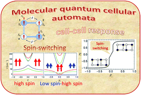 Graphical abstract: Exploration of the double exchange in quantum cellular automata: proposal for a new class of cells