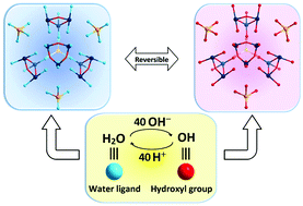 Graphical abstract: A large molecular cluster with high proton release capacity