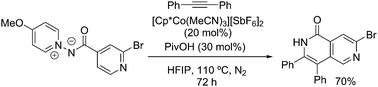 Graphical abstract: N-Iminopyridinium ylide-directed, cobalt-catalysed coupling of sp2 C–H bonds with alkynes