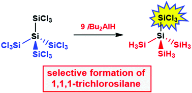 Graphical abstract: Unusually selective synthesis of chlorohydrooligosilanes