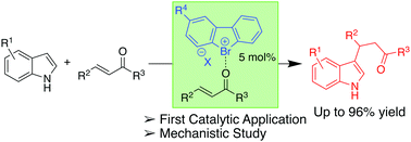 Graphical abstract: Bromonium salts: diaryl-λ3-bromanes as halogen-bonding organocatalysts