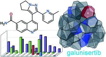 Graphical abstract: Advancing the use of Voronoi–Dirichlet polyhedra to describe interactions in organic molecular crystal structures by the example of galunisertib polymorphs