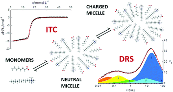 Graphical abstract: Interplay between aggregation number, micelle charge and hydration of catanionic surfactants