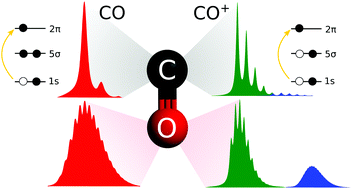 Graphical abstract: The carbon and oxygen K-edge NEXAFS spectra of CO+