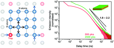 Graphical abstract: Complex diffusion-based kinetics of photoluminescence in semiconductor nanoplatelets