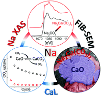 Graphical abstract: Na2CO3-modified CaO-based CO2 sorbents: the effects of structure and morphology on CO2 uptake