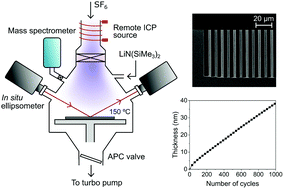 Graphical abstract: Atomic layer deposition of LiF using LiN(SiMe3)2 and SF6 plasma