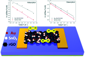 Graphical abstract: Quantitative analysis of the synergistic effect of Au nanoparticles on SnO2–rGO nanocomposites for room temperature hydrogen sensing