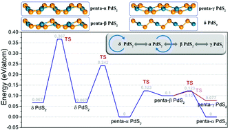 Graphical abstract: Flexible ferroelasticity in monolayer PdS2: a DFT study