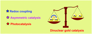 Graphical abstract: Dinuclear gold catalysis
