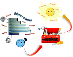 Graphical abstract: Mechanochemical tools for polymer materials