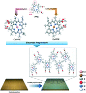 Graphical abstract: Electropolymerized metal-protoporphyrin electrodes for selective electrochemical reduction of CO2