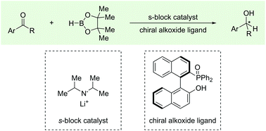 Graphical abstract: Asymmetric ketone hydroboration catalyzed by alkali metal complexes derived from BINOL ligands