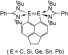 Graphical abstract: A theoretical study of the reactivity of ethene and benzophenone with a hyper-coordinated alkene containing a so-called E=E (E = C, Si, Ge, Sn, and Pb) unit
