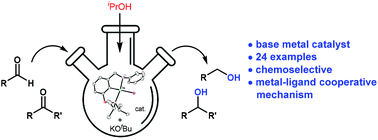 Graphical abstract: Transfer hydrogenation of aldehydes and ketones catalyzed using an aminophosphinite POCNH pincer complex of Ni(ii)