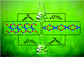 Graphical abstract: Deciphering supramolecular isomerization in coordination polymers: connected molecular squares vs. fused hexagons