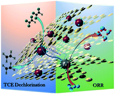 Graphical abstract: Functionalized Fe/Ni@g-C3N4 nanostructures for enhanced trichloroethylene dechlorination and successive oxygen reduction reaction activity