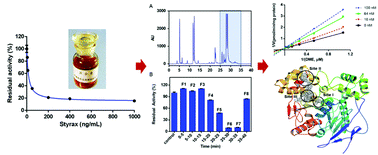 Graphical abstract: Pentacyclic triterpenoid acids in Styrax as potent and highly specific inhibitors against human carboxylesterase 1A