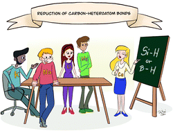 Graphical abstract: Hydrosilylation and hydroboration in a sustainable manner: from Earth-abundant catalysts to catalyst-free solutions