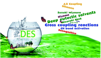 Graphical abstract: Deep eutectic solvents: cutting-edge applications in cross-coupling reactions