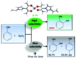 Graphical abstract: Tuning regioselective oxidation toward phenol via atomically dispersed iron sites on carbon