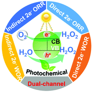 Graphical abstract: Photoredox catalysis over semiconductors for light-driven hydrogen peroxide production