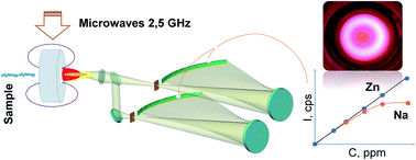 Graphical abstract: Matrix effects in atmospheric pressure nitrogen microwave induced plasma optical emission spectrometry